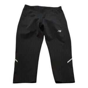 New Balance Black Cropped Athletic Leggings Size S